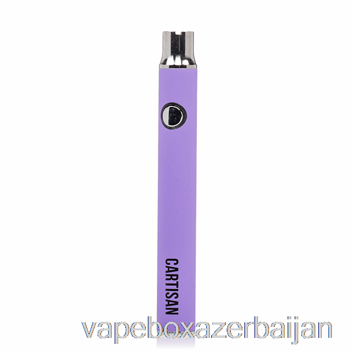 Vape Azerbaijan Cartisan Button VV 350 510 Battery Purple